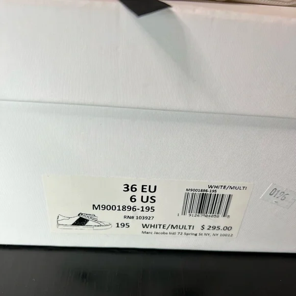 Marc Jacobs Empire Strass Lace Up Sneakers - Picture 14 of 14